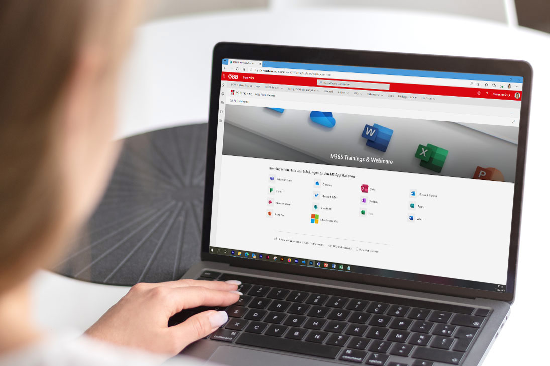 © ÖBB & Microsoft M365 Webinar Seite der ÖBB